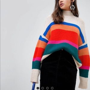 High Neck Sweater